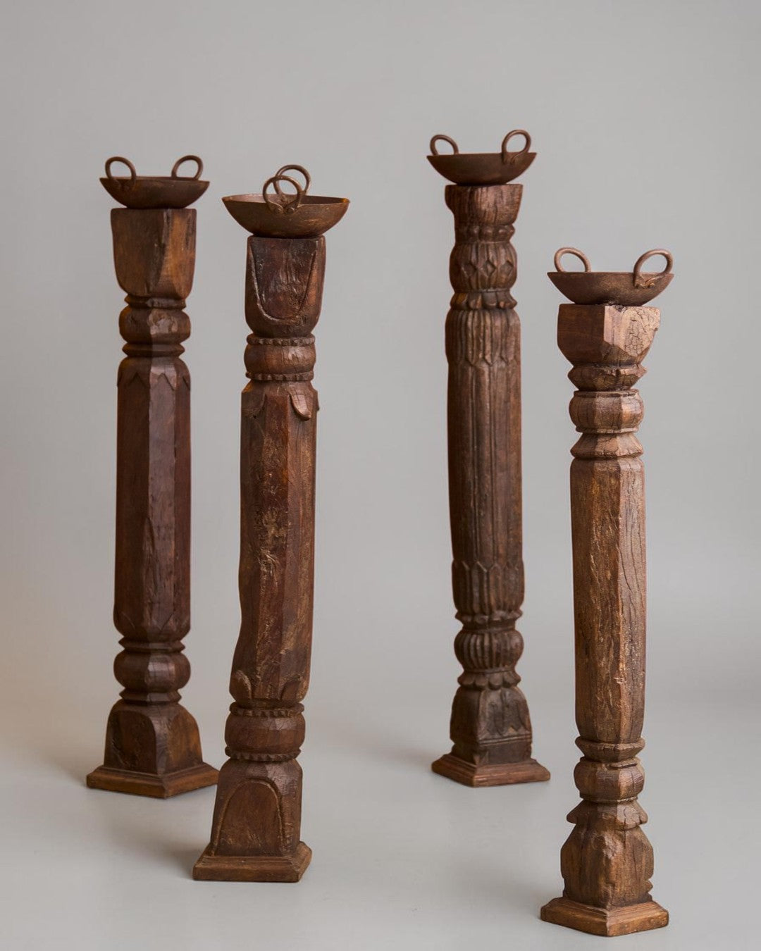 Kadhai Bonfire Pillars