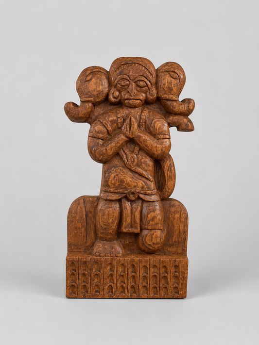 Veer Anjaneya – Hanuman Gond Wood Craft
